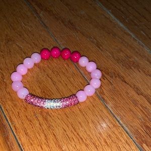 Hand made custom beaded bracelet